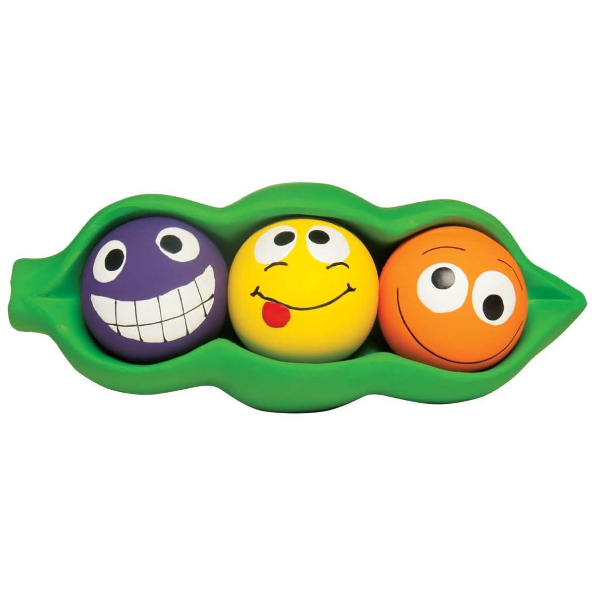 Multi Pod Dogs MultiPet Dog Toy Latex Three Peas In A Pod – Pet Market NYC