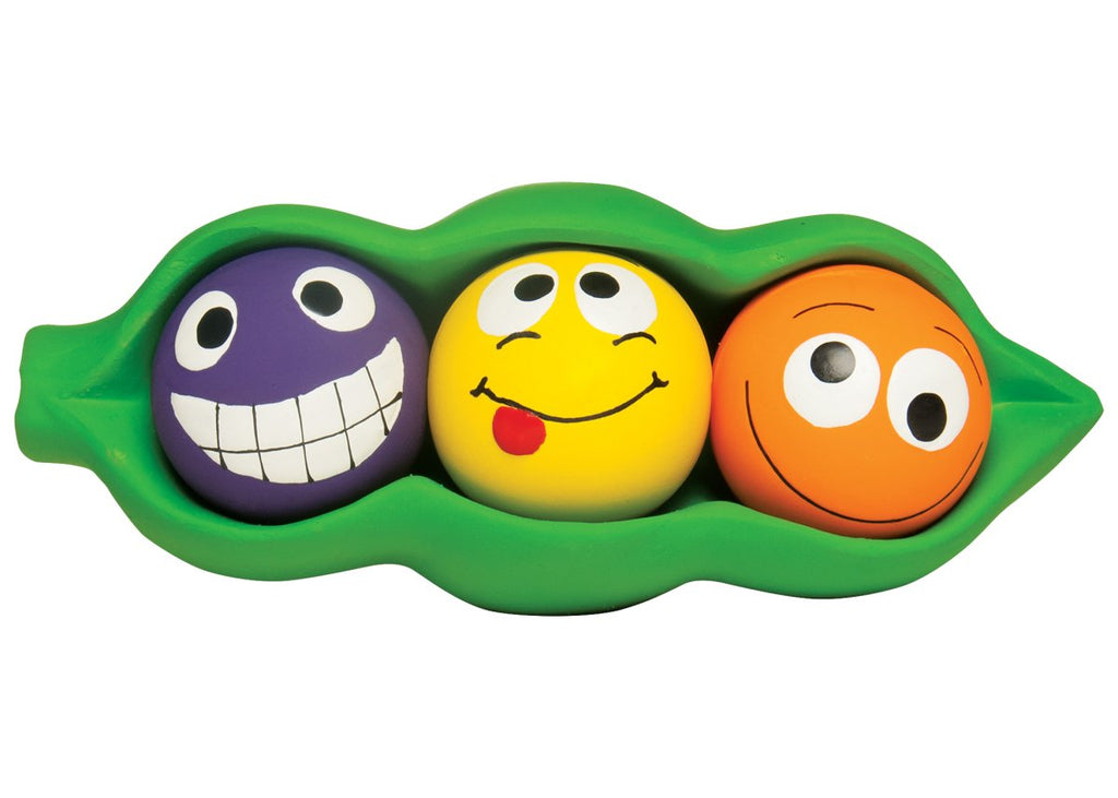 MultiPet Dog Toy Latex Three Peas In A Pod