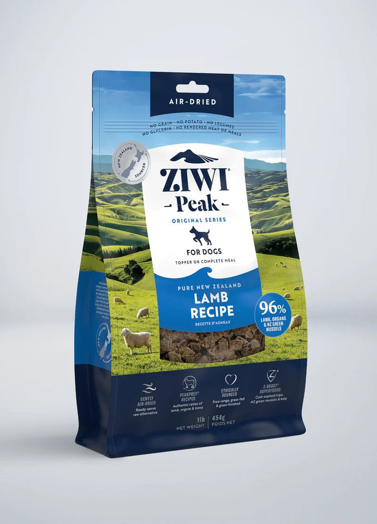 Ziwi Peak Dry Dog Food Air Dried Lamb Recipe