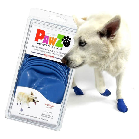 PawZ Rubber Dog Boots - Medium