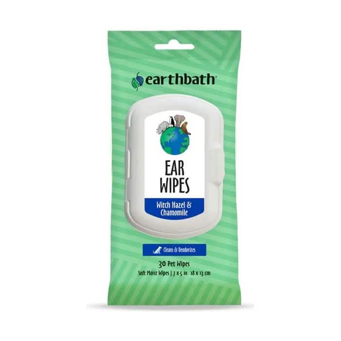 earthbath Ear Wipes Witch Hazel & Chamomile