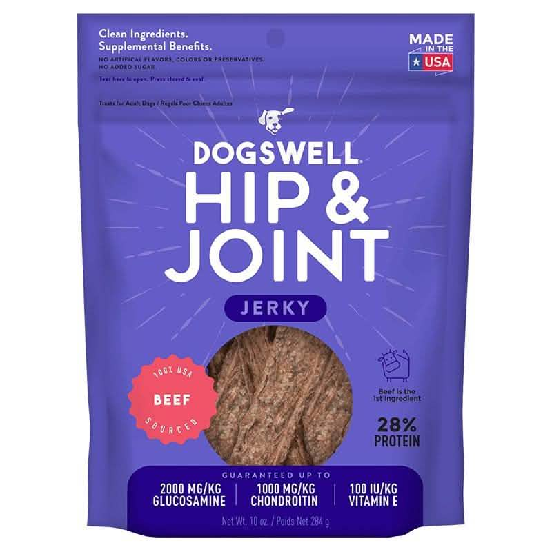 Dogswell Dog Treat Hip & Joint Beef Jerky