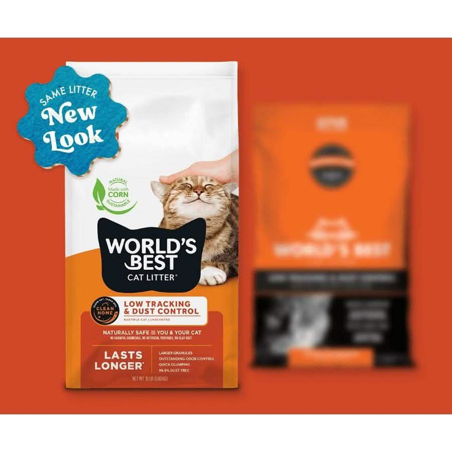 World's Best Cat Litter Low Tracking & Dust Control