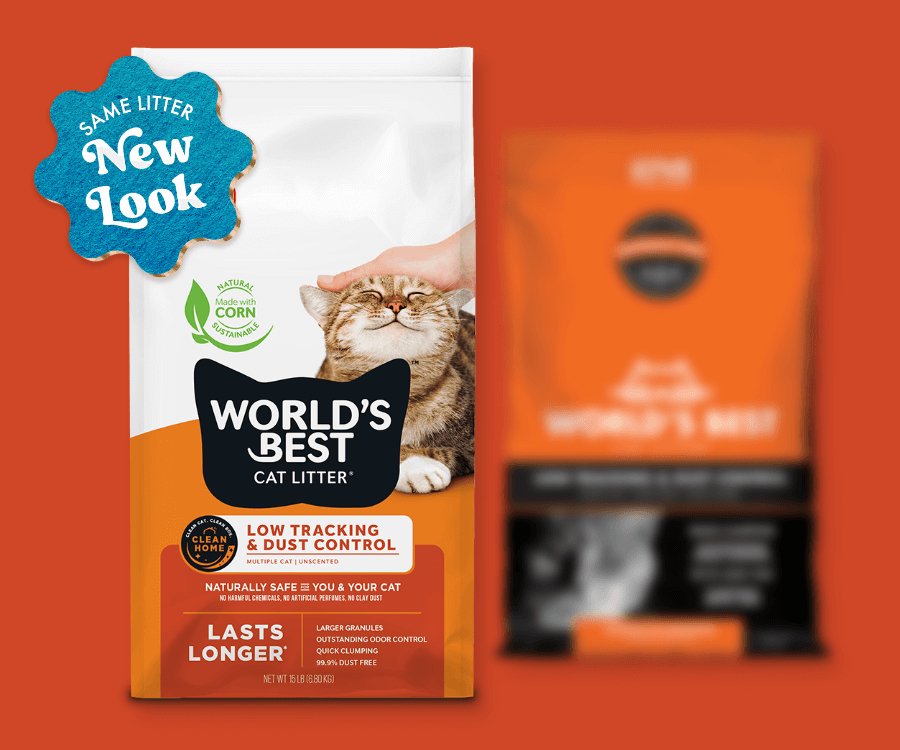 World's Best Cat Litter Low Tracking & Dust Control