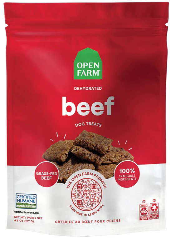 Open Farm Dog Treat Dehydrated Beef