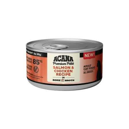 Acana Premium Paté Salmon & Chicken Recipe in Bone Broth