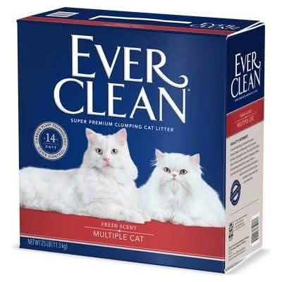 Ever Clean Cat Litter Multiple Cat Fresh Scent Clumping Clay