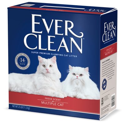 Ever Clean Cat Litter Multiple Cat Fresh Scent Clumping Clay