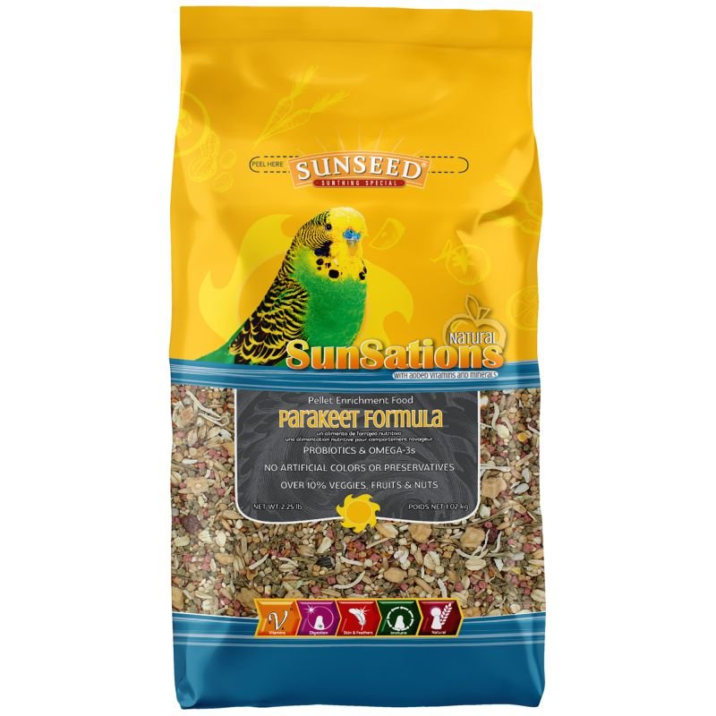 Sunseed Sunsations Natural Parakeet Formula