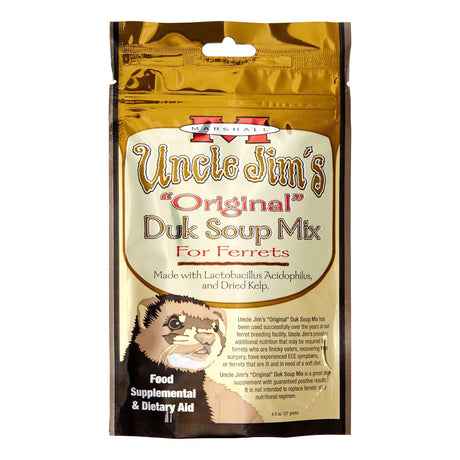 Marshall Uncle Jim's Original Ferret Dietary Aid Soup Mix, 4.5oz Pack