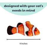 Huxley & Kent Kittybelles Clownfish Cat Toy