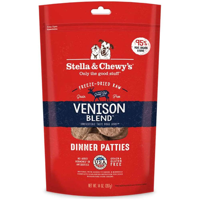 Stella & Chewy's D FD Patties Venison Blend 14oz