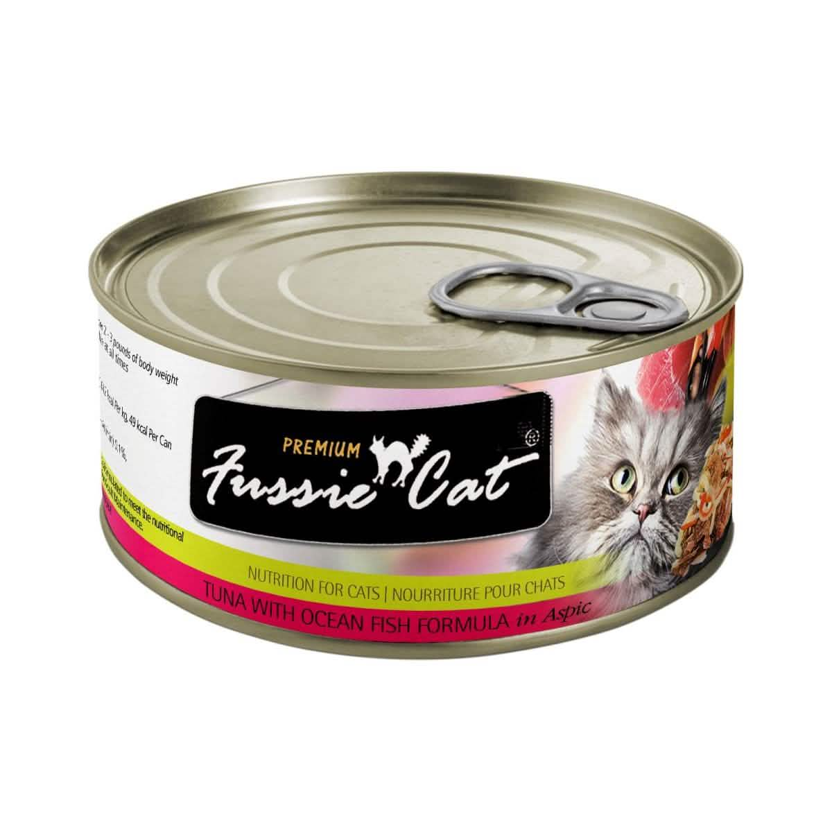 Fussie Cat Tuna With Ocean Fish Formula In Aspic