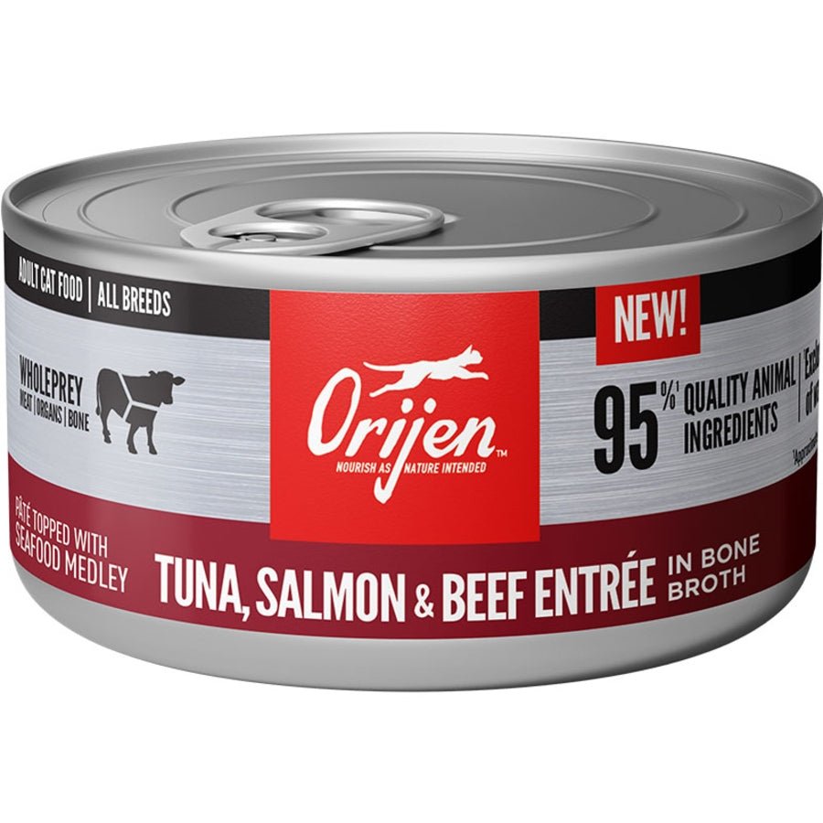 Orijen Wet Cat Food Tuna, Salmon &amp; Beef Entree