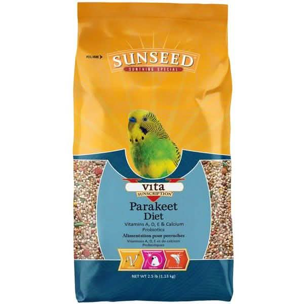 Sunseed Vita Bird Food Parakeet Diet