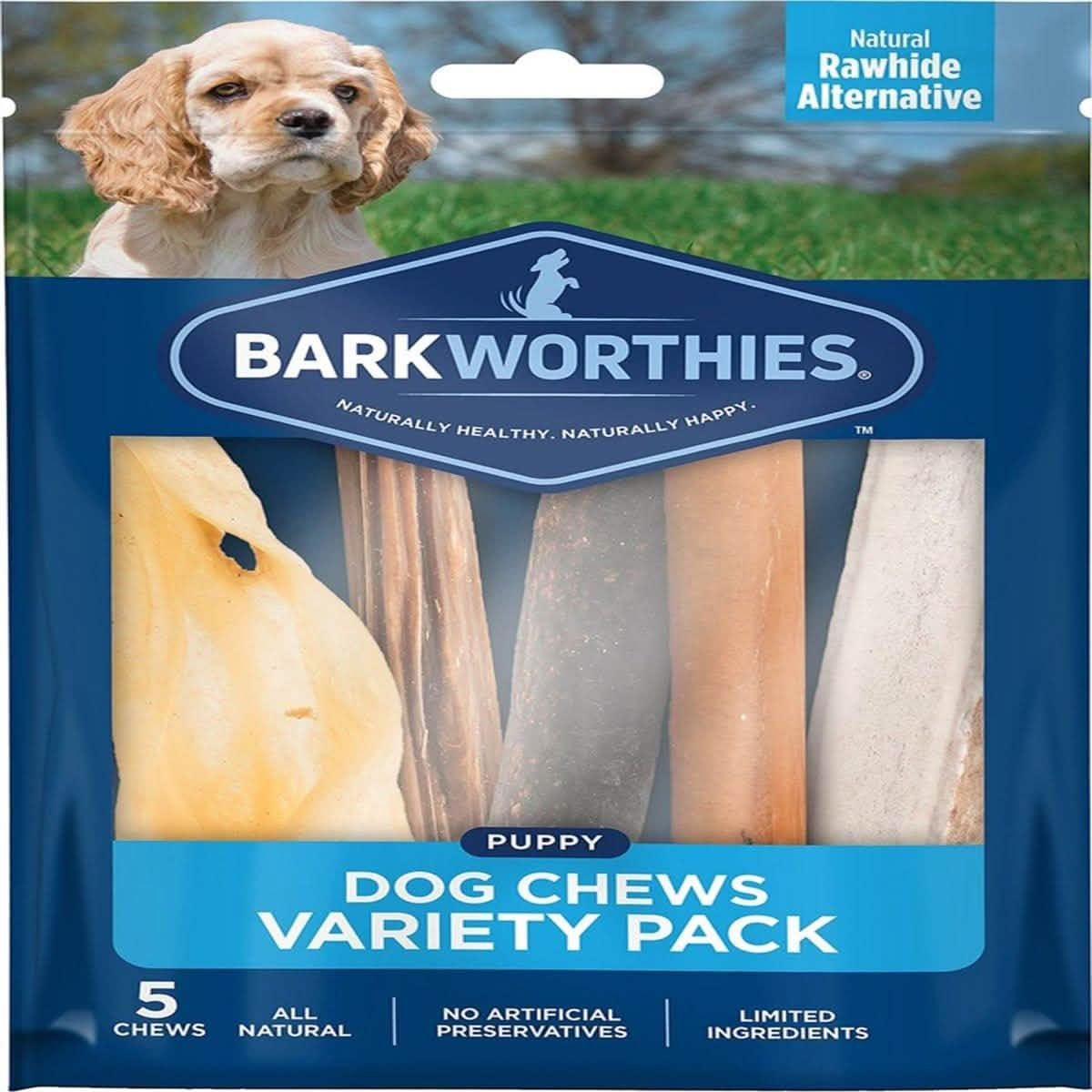 Barkworthies Dog Meat Lovers Beef Sticks Pack of 10