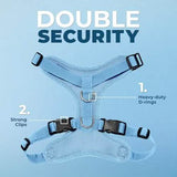 Voyager Harness Step In Lock Baby Blue with Baby Blue Trim XS