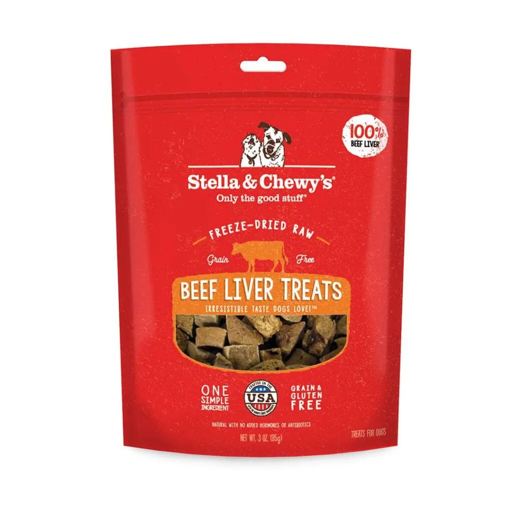 Stella &amp; Chewy's Dog Treat Freeze-Dried Raw Beef Liver Treats