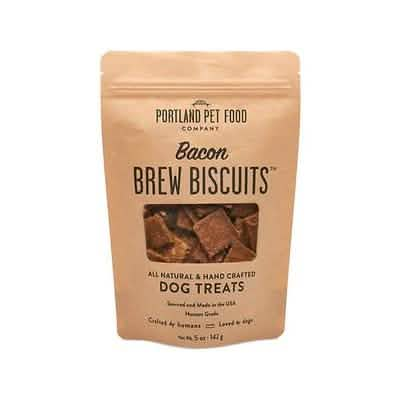 Portland Pet Bacon Brew Biscuits 5oz