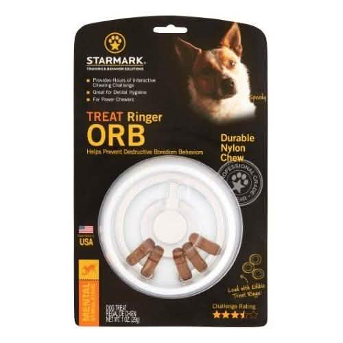 Starmark Pet Products Treat Ring Orb for Dogs