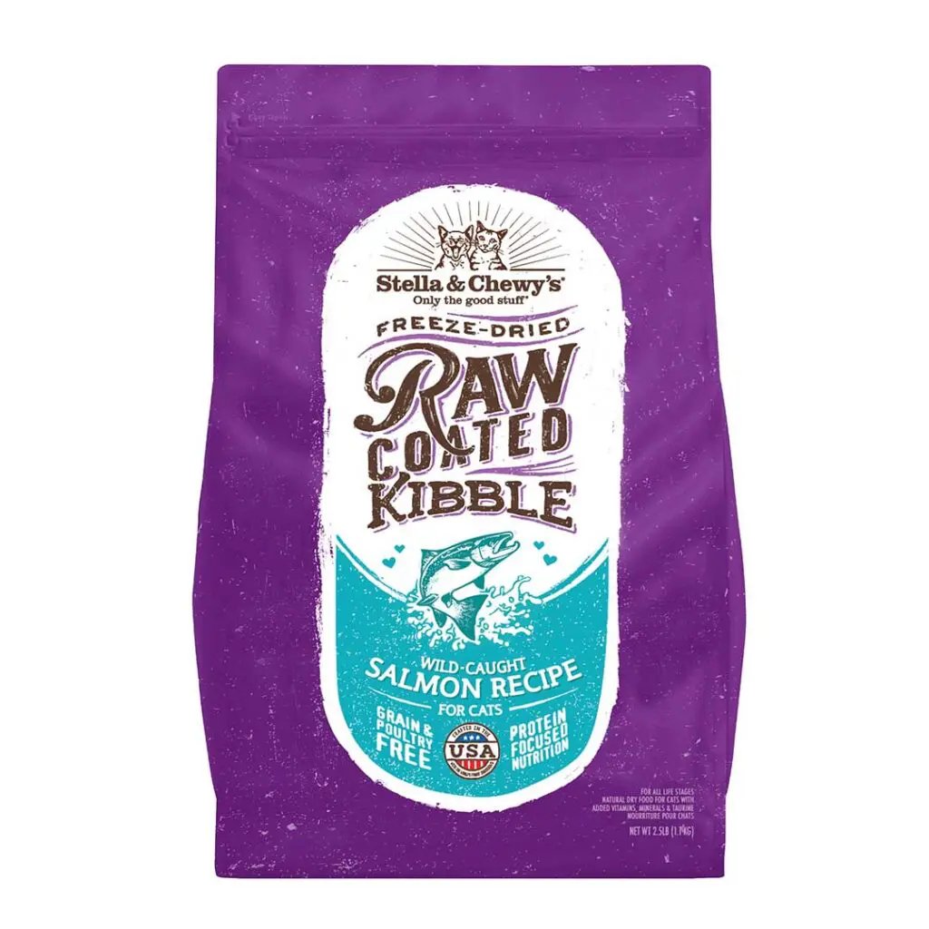 Stella and Chewy's Raw Coated Kibble Salmon Recipe