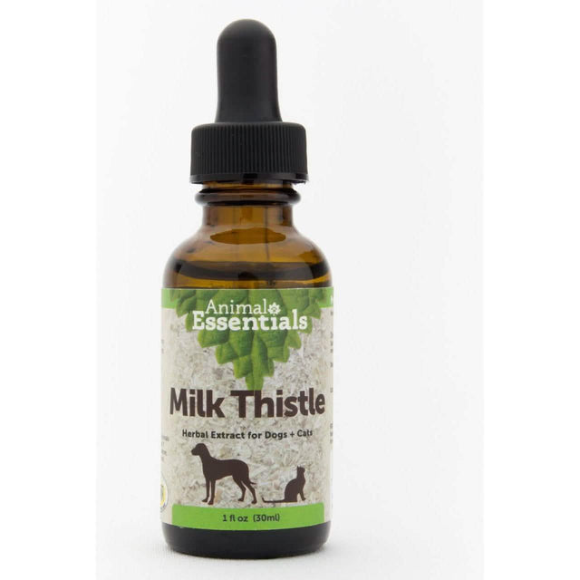 Animal Essentials 1oz Milk Thistle for Cats and Dogs