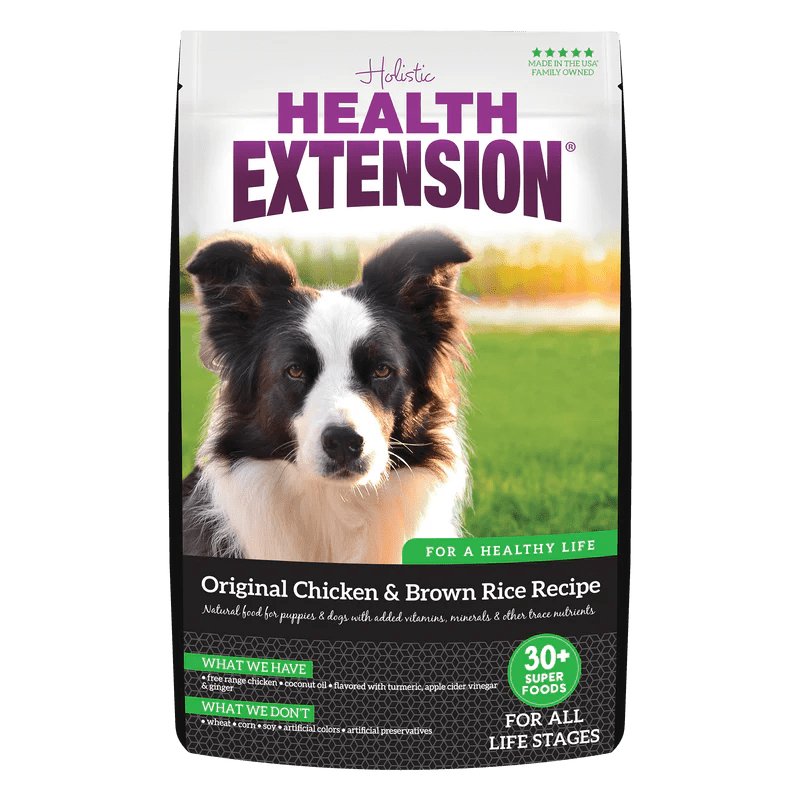 Health Extension Dry Dog Food Original Chicken & Brown Rice Recipe