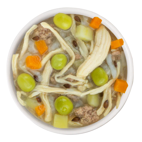 Weruva Wet Dog Food Cup BFF Kiss Me Thrice with Chicken Breast, Veggies & Rice in Broth