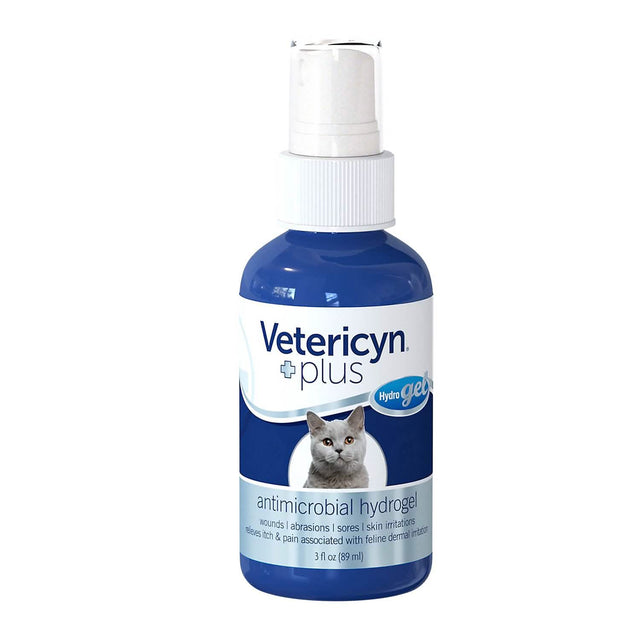 VETERICYN+ ANTIMICROBIAL C Hydrogel Wound/Skin 3oz