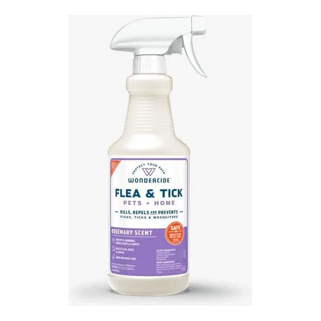 Wondercide Flea & Tick Spray for Pets & Home - Rosemary Scent