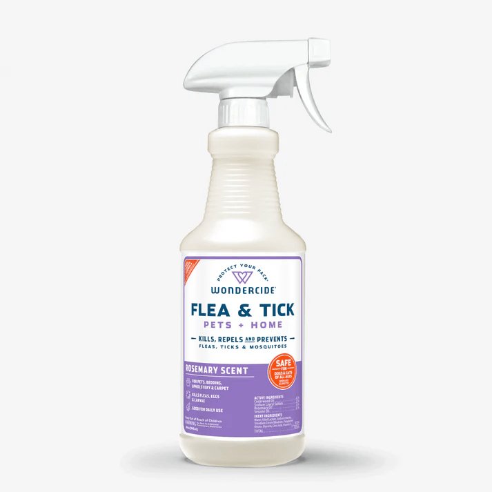 Wondercide Flea & Tick Spray for Pets & Home - Rosemary Scent