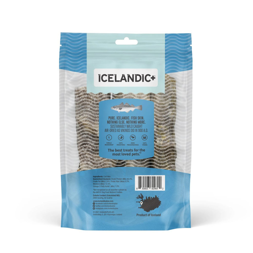 Icelandic Dog Treat Hand Wrapped Cod Chew Sticks (3 Pack)