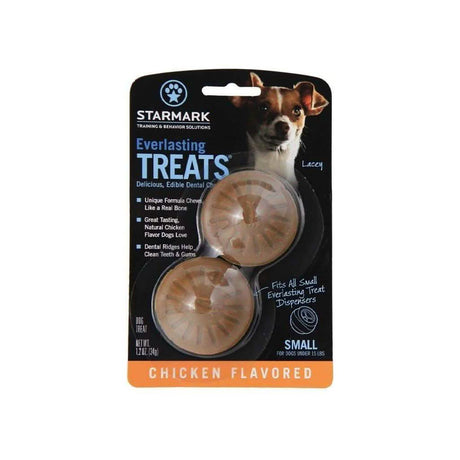 Starmark Dog Toy Treat Refill for Everlasting Dispensers Chicken Flavor