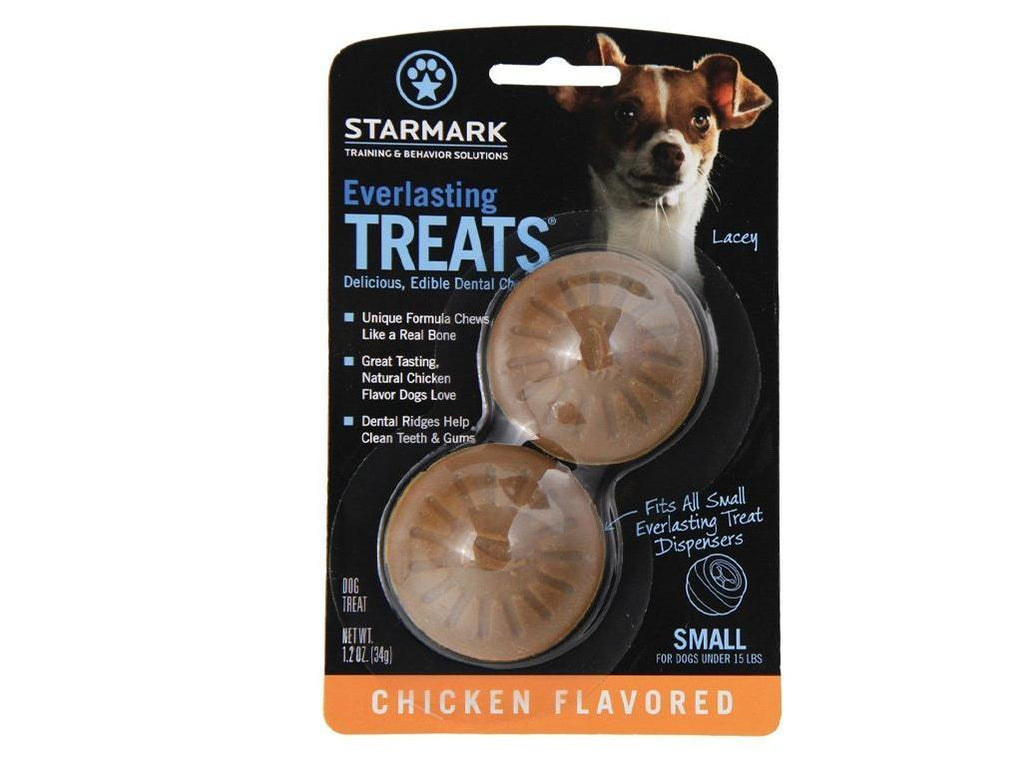 Starmark Dog Toy Treat Refill for Everlasting Dispensers Chicken Flavor