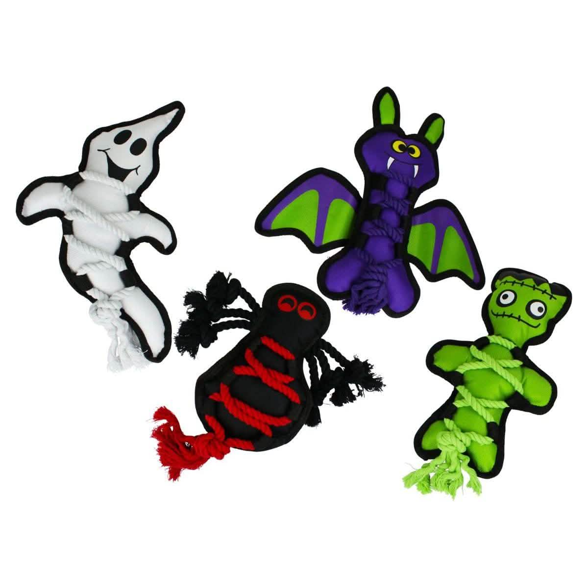 Multipet Dog Toy Halloween Cross-Ropes - Assorted