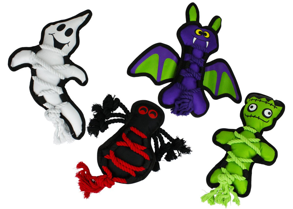 Multipet Dog Toy Halloween Cross-Ropes - Assorted