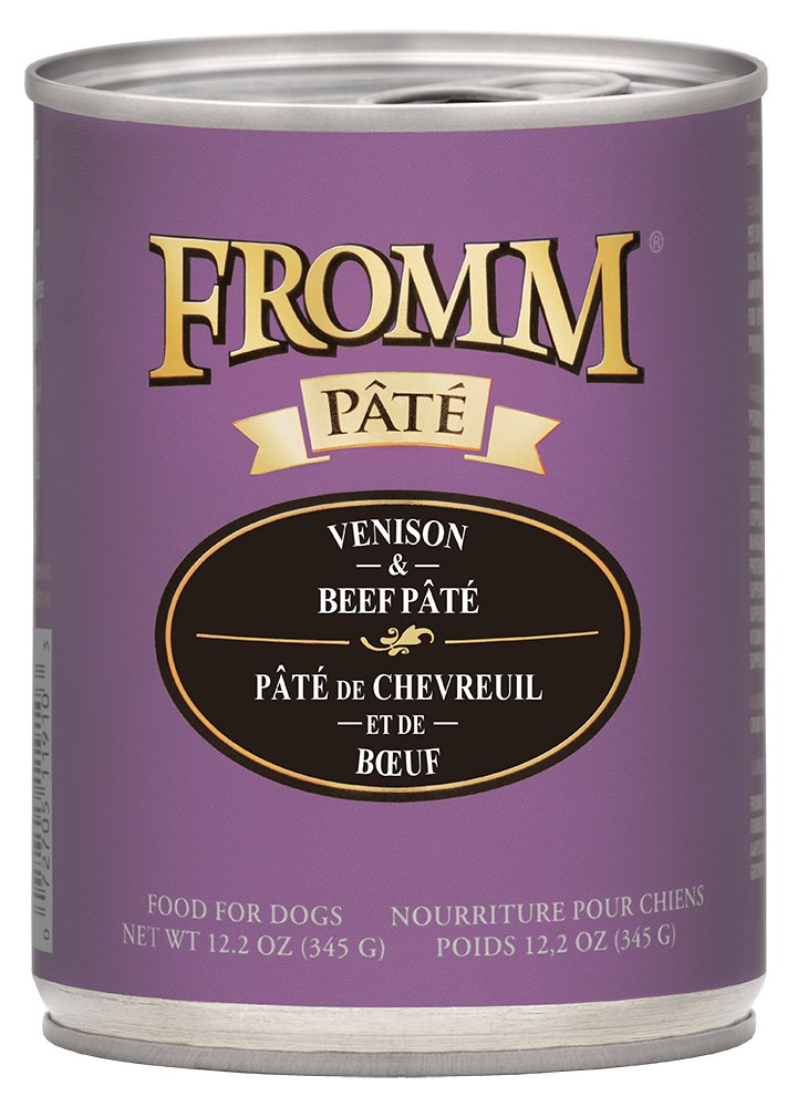 Fromm Wet Dog Food Venison & Beef Pate