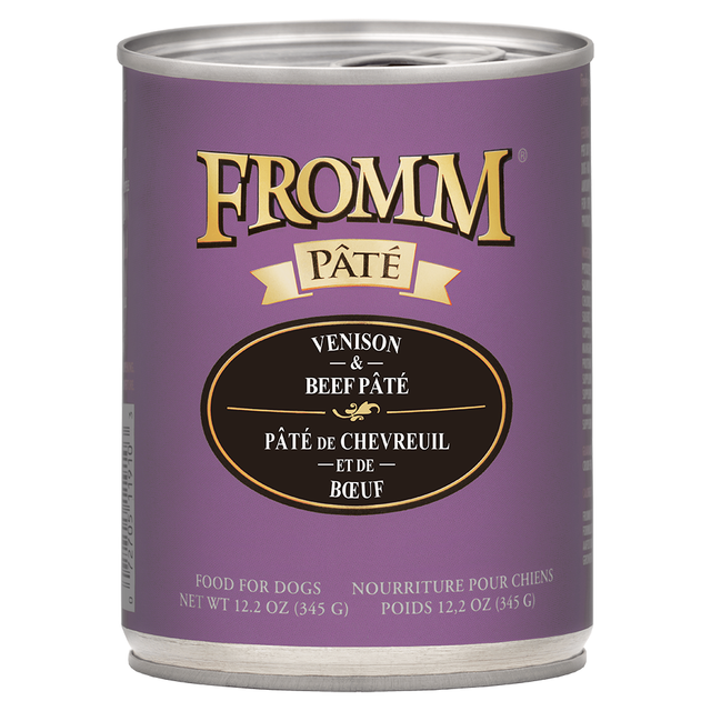 Fromm Wet Dog Food Venison & Beef Pate