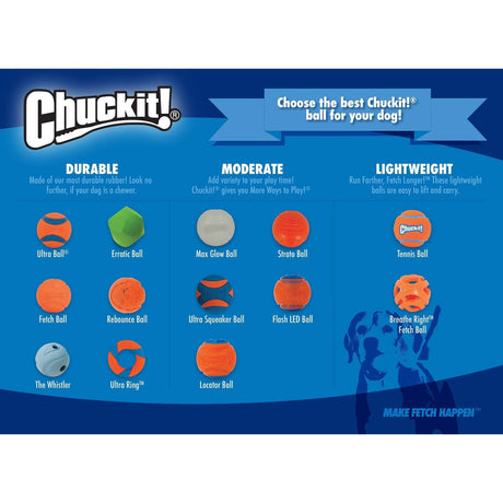 CHUCKIT TENNIS BALL 2PK Lg