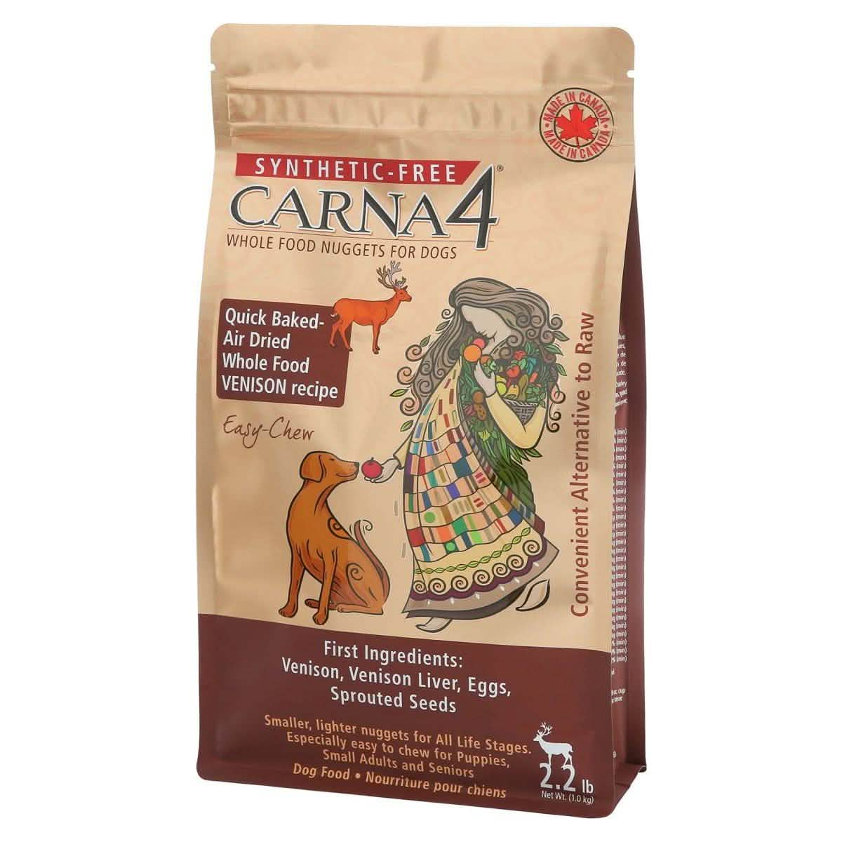 Carna4 Dry Dog Food Easy-Chew Venison Formula