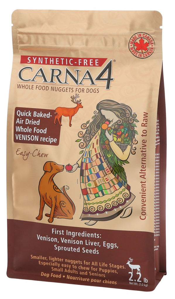 Carna4 Dry Dog Food Easy-Chew Venison Formula