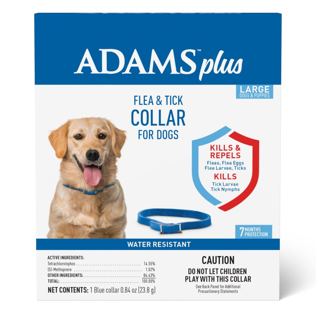 Adams Plus Flea &amp; Tick Collar for Dogs