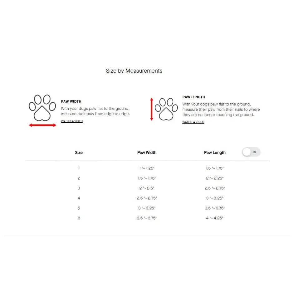 Canada Pooch Soft Shield Boots Red Size 2