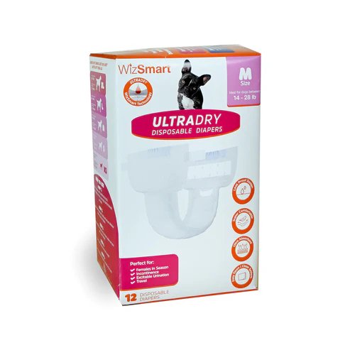 WizSmart UltraDry Disposable Diapers