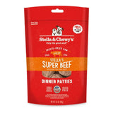 Stella &amp; Chewy's Freeze-Dried Dog Food Stella's Super Beef Dinner Patties