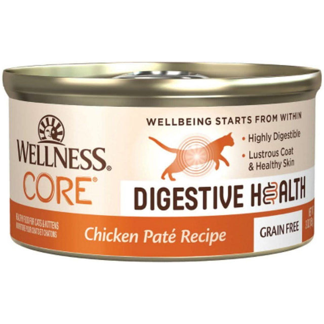 Wellness Wet Cat Food Core Digestive Health Chicken Paté Recipe