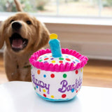 Huxley & Kent Dog Toy Lulubelles Happy Barkday Birthday Cake