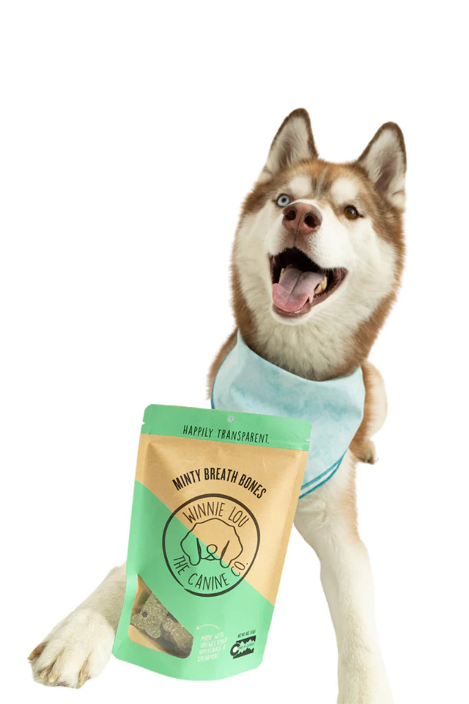 Winnie Lou Dog Treat Minty Breath Bones