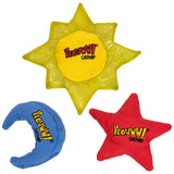 Yeowww! Catnip Cat Toy Sun, Moon & Stars (3 Pack)