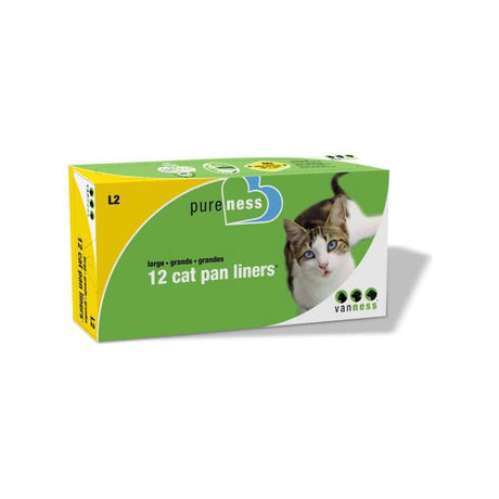 Van Ness Cat Pan Liners Large 12 count